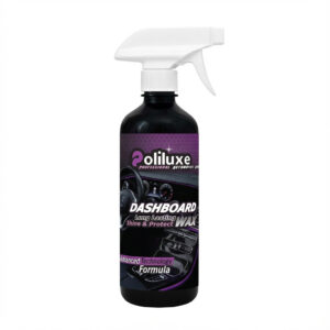 اسپری واکس داشبورد Poliluxe 500 میلی‌لیتر برای تمیز و محافظت از پلاستیک و چرم کابین خودرو
